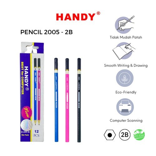 

Pensil Handy 2005 - 2B / 1PCS