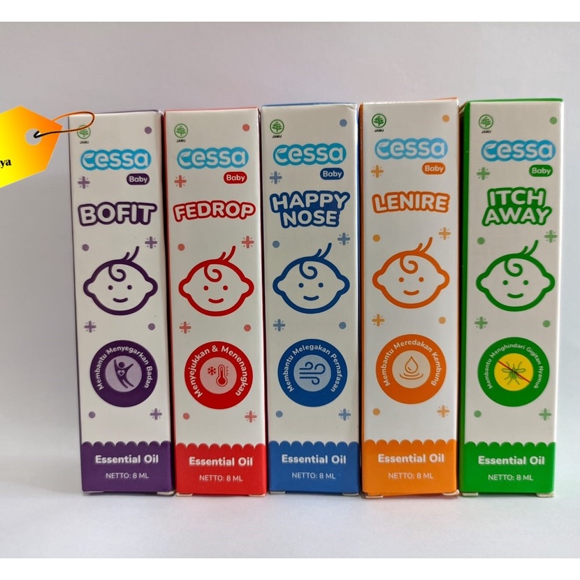 

HJ6 CESSA Baby Essential Oil 8ml Baby 3th Grosir KIDS MOM MOMS