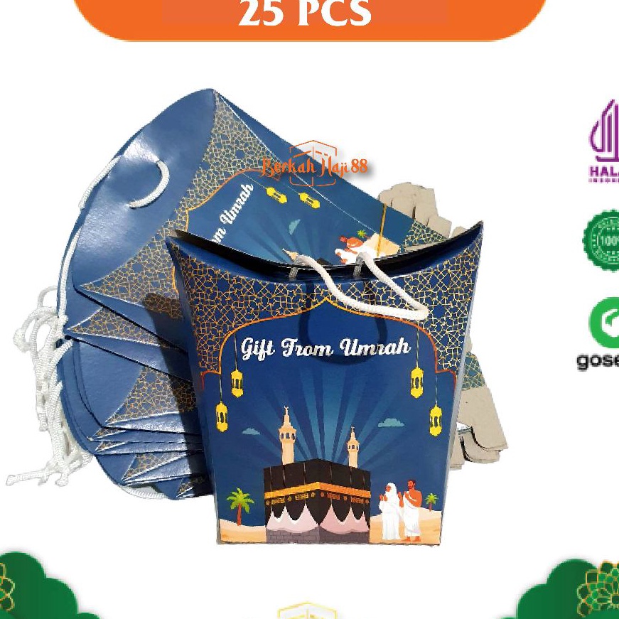 

Ekstra Dus Tali Jinjing Kosong Oleh Oleh Haji dan Umroh paket per 25 pcs