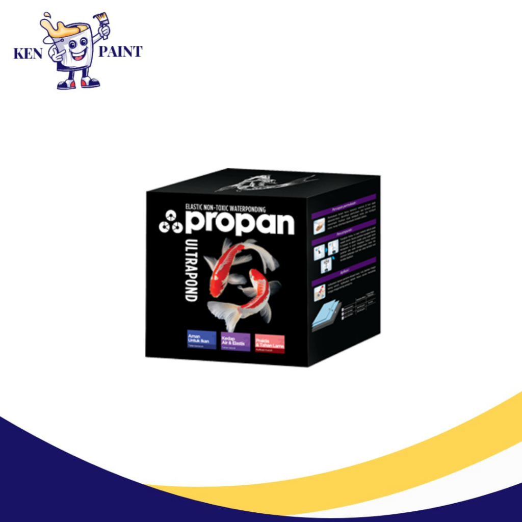 Cat Kolam Propan Ultrapond 2.5 Kg / Cat Anti Bocor Untuk Kolam Ikan