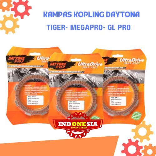 KAMPAS KOPLING MOTOR KAMPAS KOPLING DAYTONA TIGER MEGAPRO GL PRO GRAND SUPRA LEGENDA REVO FIT 4601 M