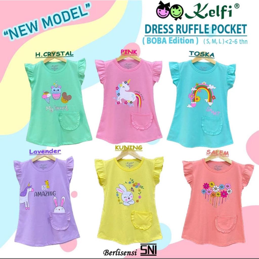 BAJU ANAK PEREMPUAN LUCU / BAJU BAYI PEREMPUAN LUCU / BAJU DASTER ANAK PEREMPUAN USIA 1-5 TAHUN