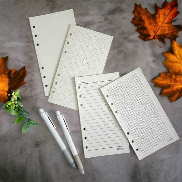 

Loose Leaf/Kertas Isi Binder A6 (6 Lubang)