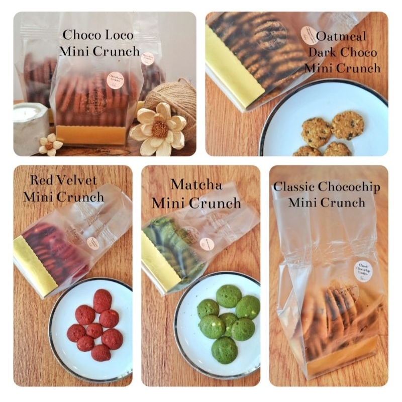 

Mini Crunch Cookies series cookie pouch pelengkap isi hampers bisa beli satuan