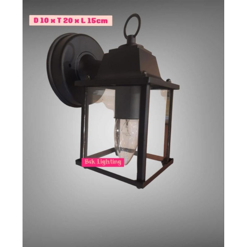 Lampu dinding minimalis /Lampu dinding kotak outdoor/lampu dinding taman dinding outdoor