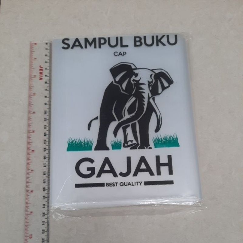 

H7Y Sampul Buku Plastik Tebal Qwarto Quarto Kwarto Cap GAJAH Isi 100Pcs