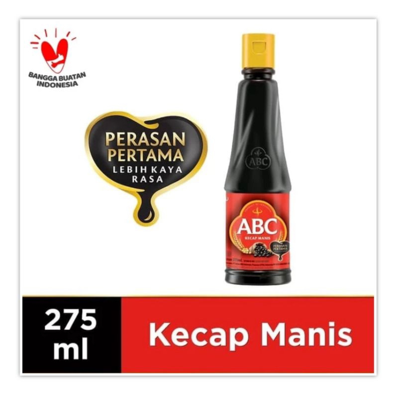 

ABC Kecap Manis 275 ml Botol