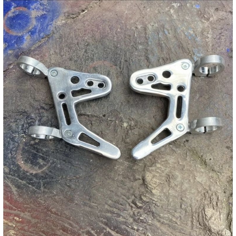 dudukan lampu rx king model bpro breket lampu rx king pangkon lampu depan