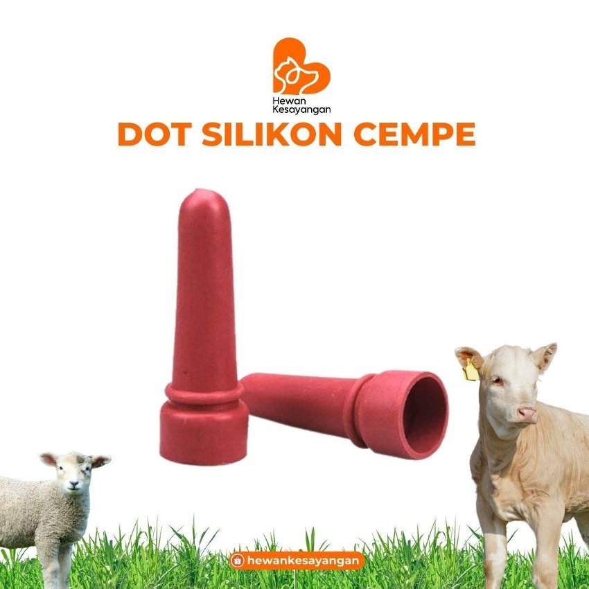 Dot Cempe Kambing Domba Bahan Karet Silikon Grosir