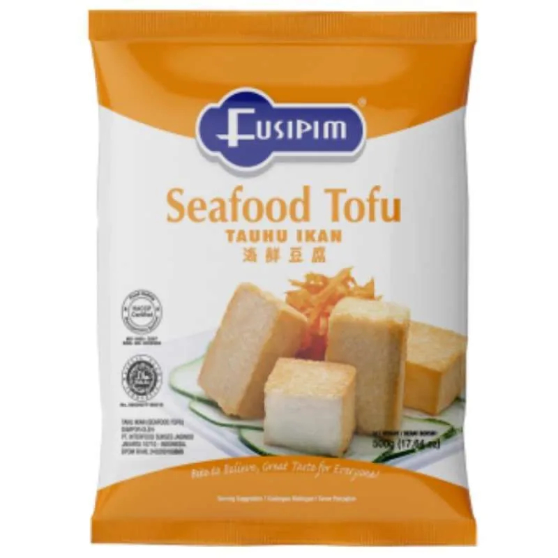 

Fusipim Seafood Tofu / Tahu Ikan 400 Gr