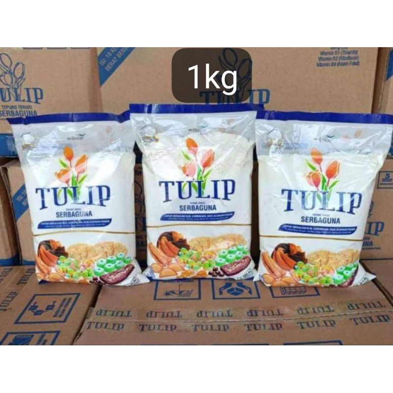 

Wilmar Tulip Tepung Terigu Serbaguna 1 kg