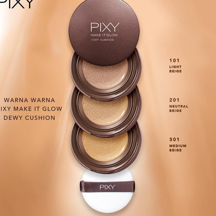 [𝙂𝙊𝙍𝙄𝙈𝙊𝙍𝙄] PIXY MAKE IT GLOW DEWY CUSHION / PIXY BEDAK CUSHION