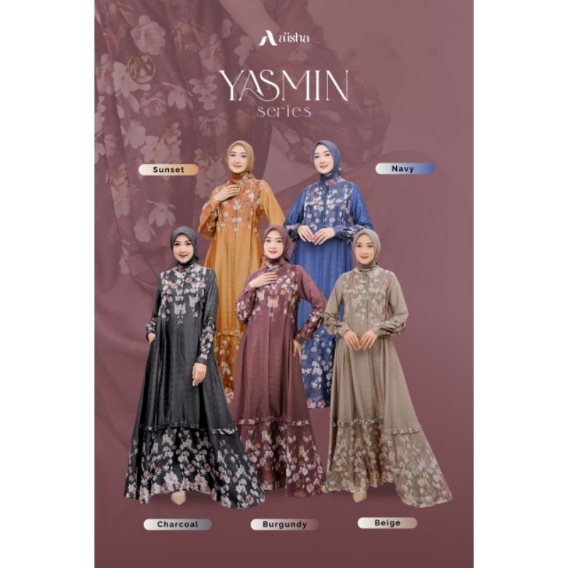 NEW COLLECTION GAMIS AISHA YASMIN SERIES DRESS ONLY