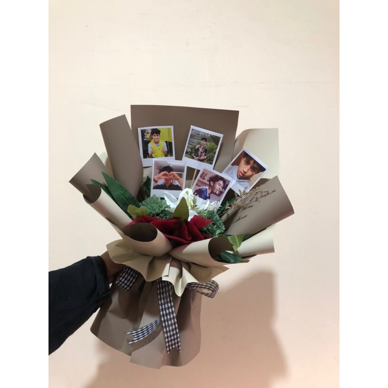 BUKET FOTO POLAROID || Buket Foto kekinian || Buket polaroid virall| Custom Buket fot Crush Polaroid