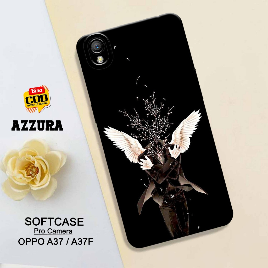 AZZURA - Softcase Oppo a37 / A37F Terbaru - Aesthetic Case - Case Oppo a37 / A37F - Casing Hp Oppo a