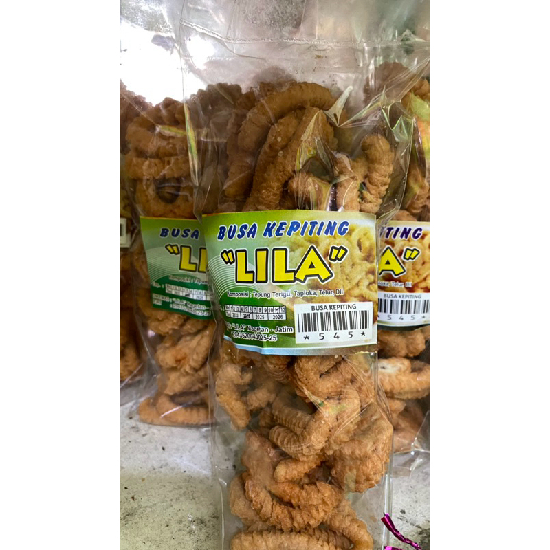 

BUSA KEPITING LILA