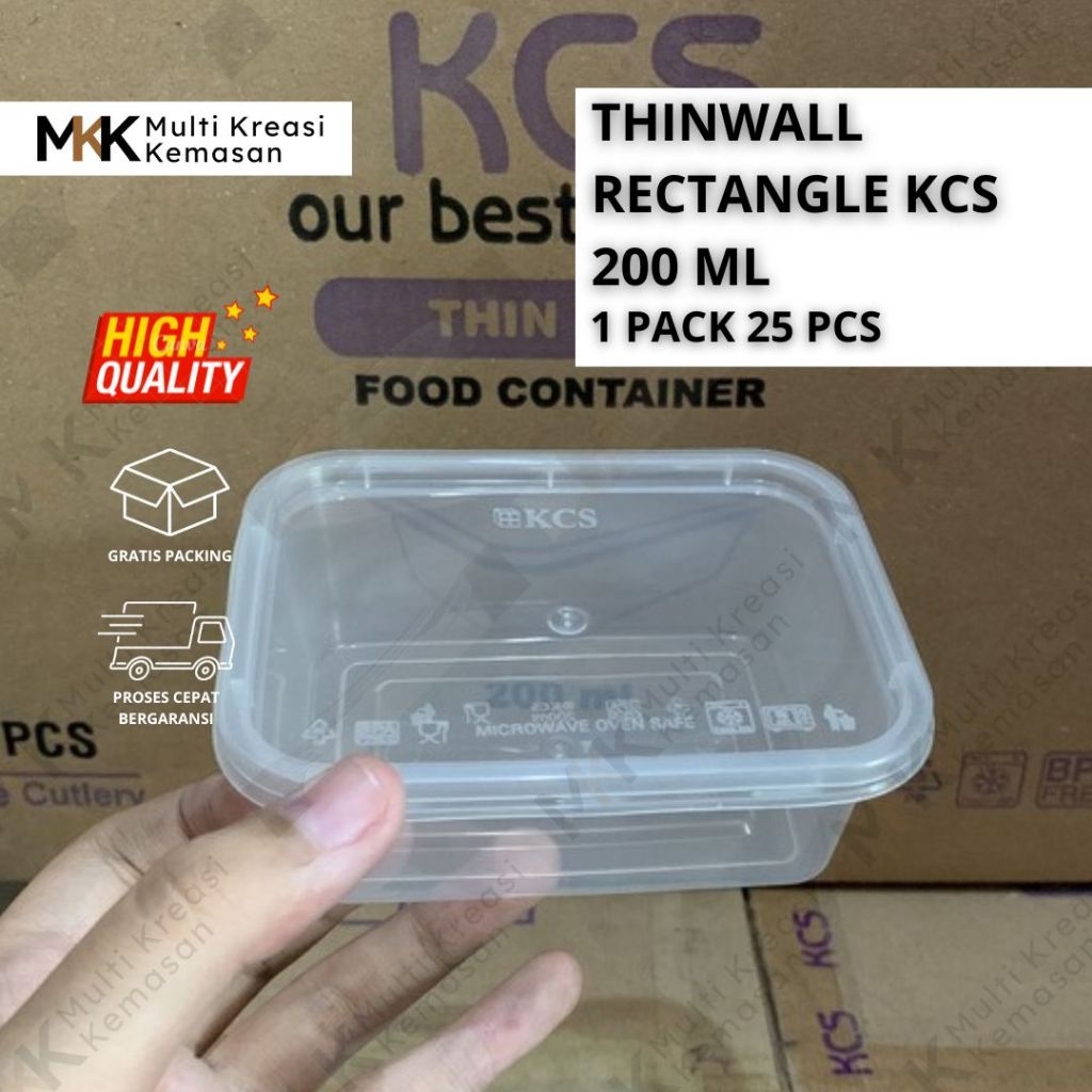 Thinwall rec 200ml KCS