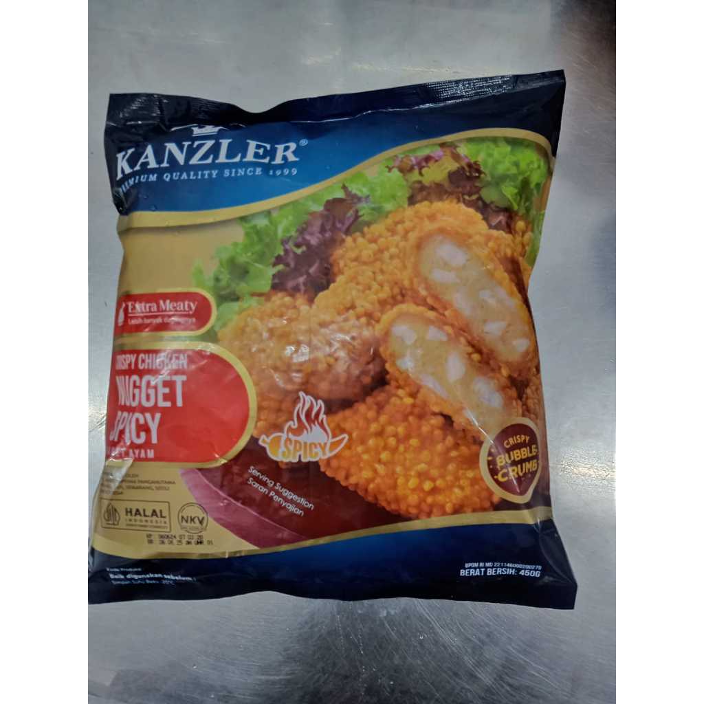 

KANZLER CRISPY CHICKEN SPICY NUGGET