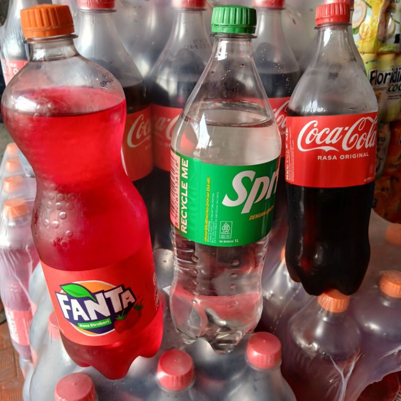 

Coca Cola Fanta Sprite 1 Liter Botol Besar Satuan Ecer