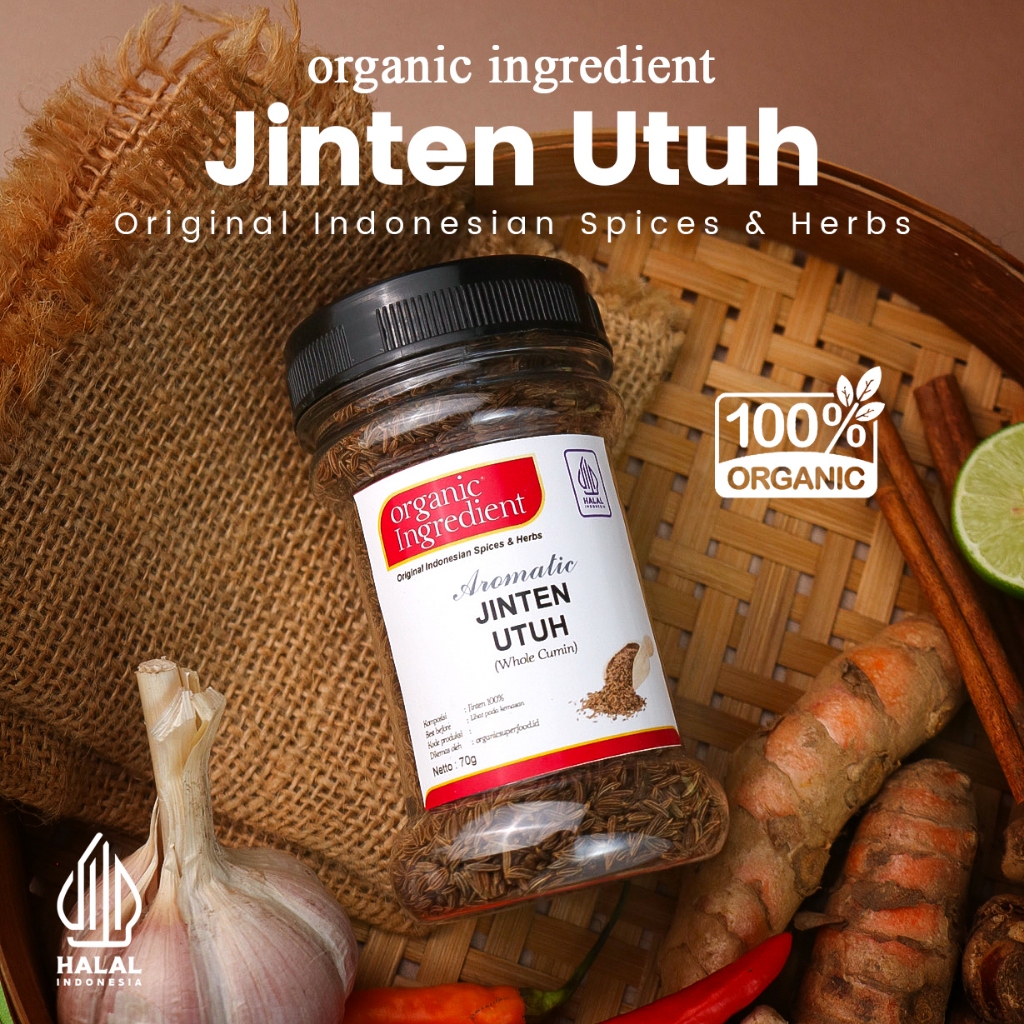 

Organic Ingredient Jinten Original Rempah Indonesia Bumbu Dapur