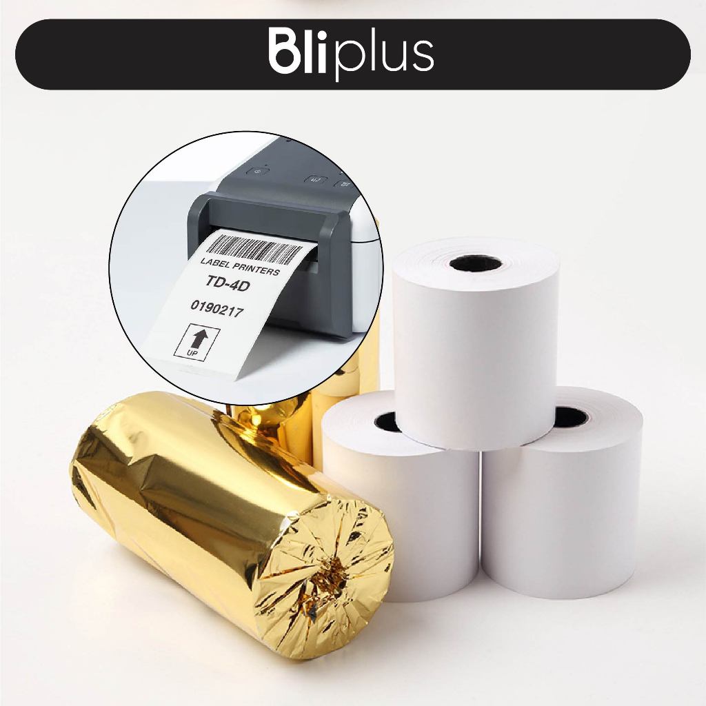 

Kertas Thermal Kasir Print 80x80mm Kertas Struk Thermal Paper Roll Printer ATK019