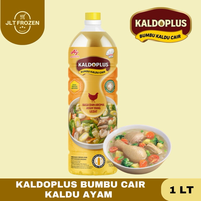 

Ajinomoto KaldoPlus Bumbu Kaldu Cair Rasa Ayam / Liquid Chicken Broth / Kaldu Ayam Cair - 1Liter