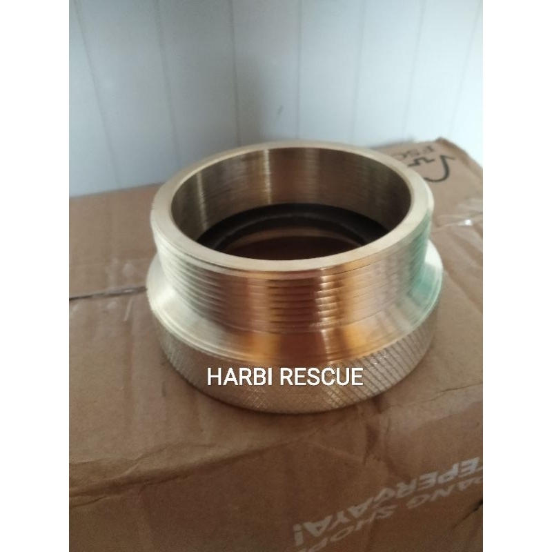 Adaptor pompa tohatsu male 3 inch kuningan pemadam api