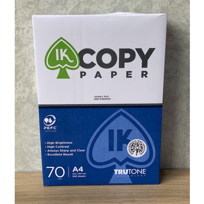 

Kertas HVS Kertas Photocopy A4 7 gr IK COPY PAPER KODE C8F5