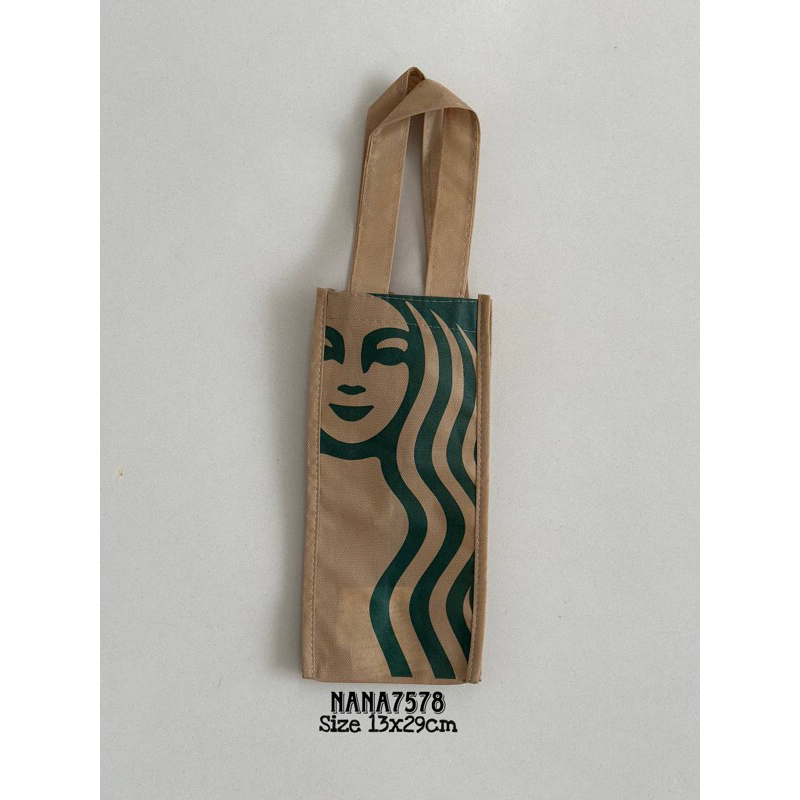 

Starbucks spunbond reusable paperbag extra small