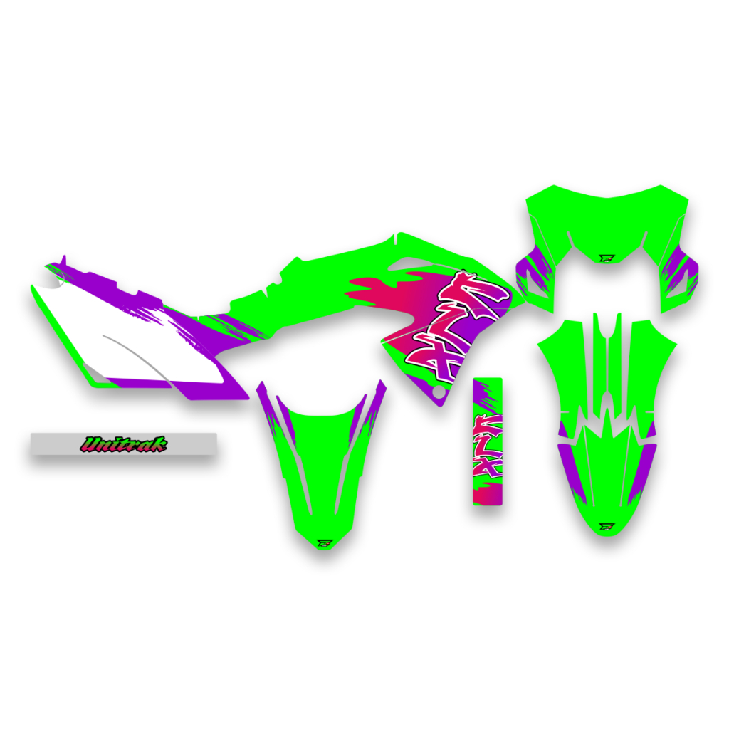 decals custom klx 150G design bebas