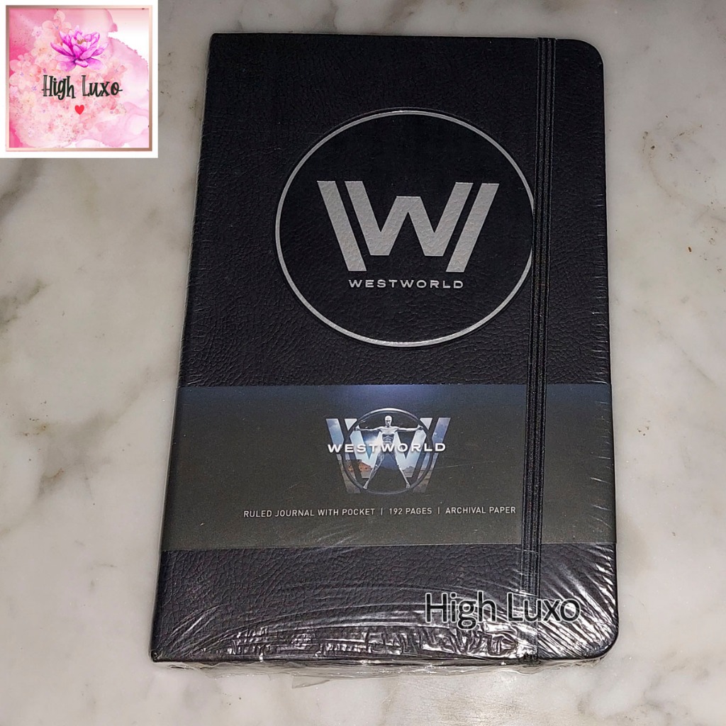 

Buku Jurnal Westworld Ruled Journal With Pocket 192 Pages Archival Paper Hard Cover Hardcover Hard Cover Hardcover Book Science Fiction Fantasy FANTASI IMPOR IMPORT ORIGINAL AUTHENTIC DIARY DIARI NOTE CATATAN COOL KEREN CUTE English LUXURY NOTEBOOK LUX