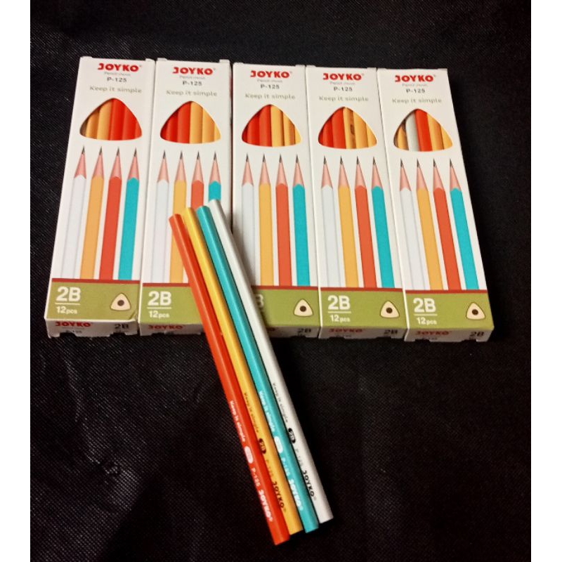 

BAYAR DI TEMPAT(1 PCS) Pensil 2B Joyko P-125