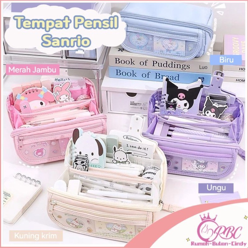 

Penjual Lokal9 Lapis Tempat Pensil Cinnamoroll Tempat Pensil Berkapasitas Besar Sanrio Anime Melody Kuromi Penyimpanan Alat Tulis Siswa Perlengkapan Sekolah KODE S7X9