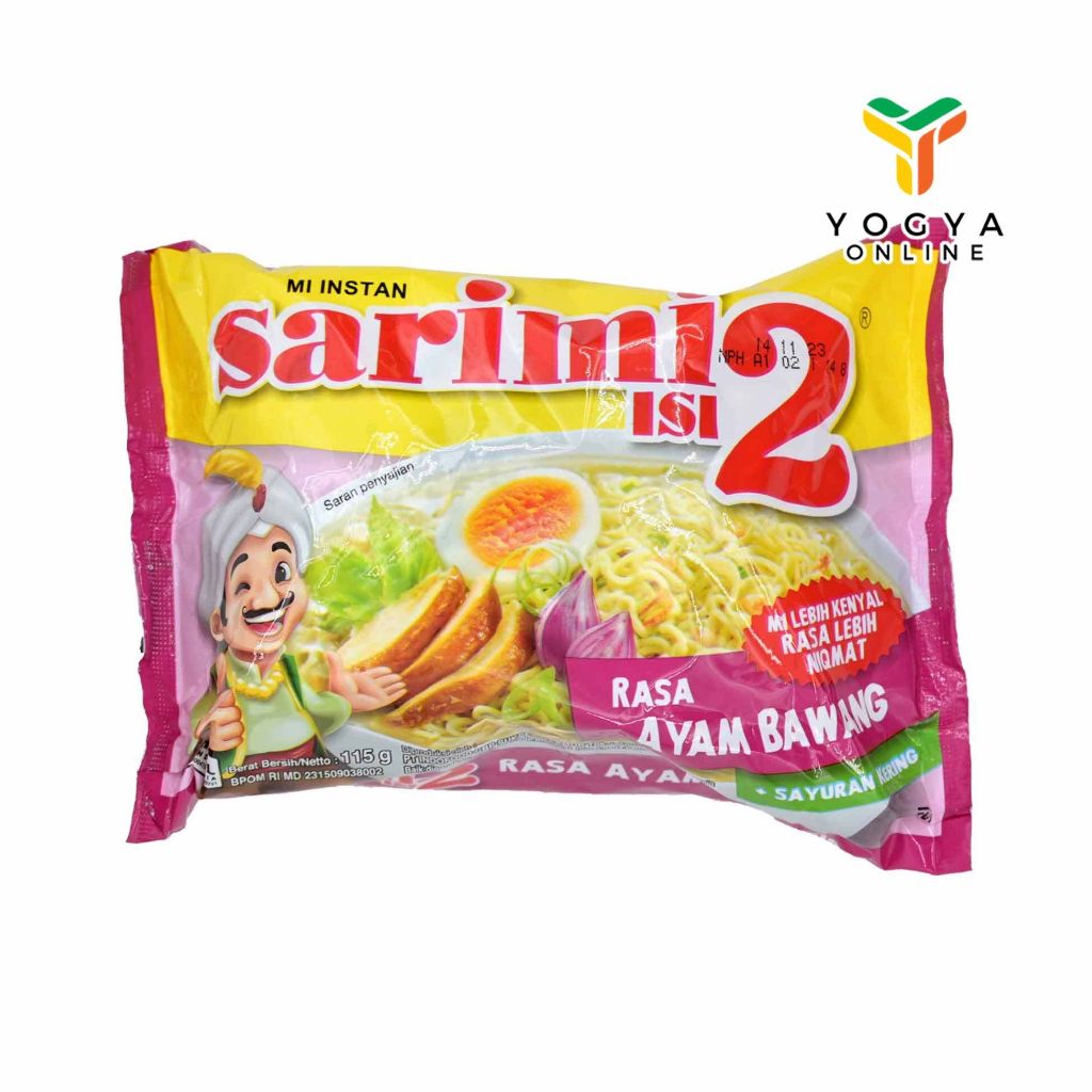 

Sarimi Isi 2 Rasa Ayam Bawang 115 G