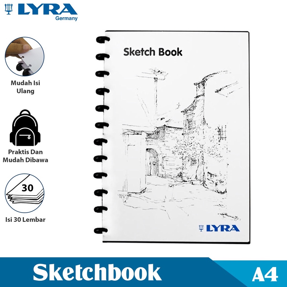 

KODE D6C Sketch Book A4 3pages Lyra
