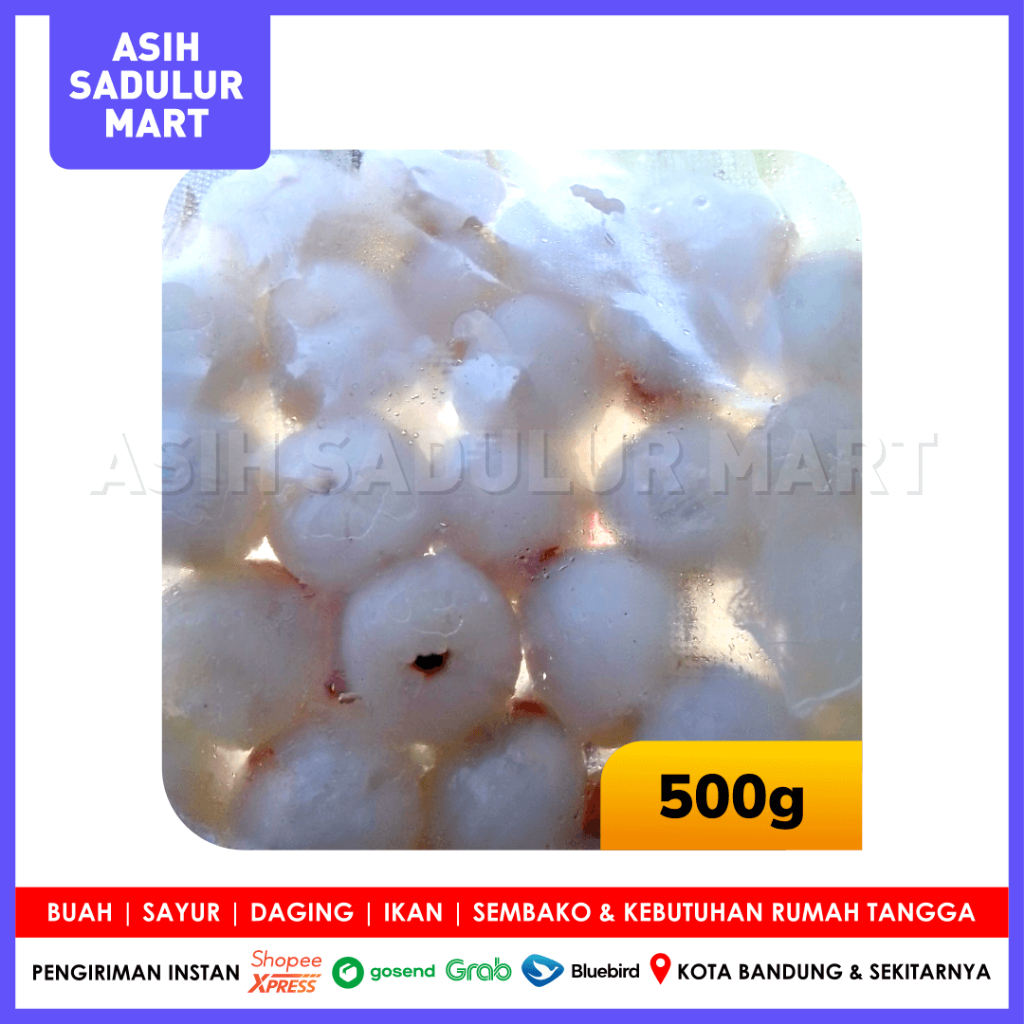 

Leci Madu Lechee Frozen 500g Promo Bandung | Asih Sadulur Mart