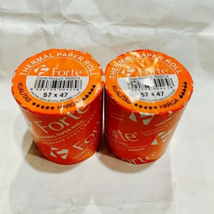 

Kertas Thermal Forte 5747 1 roll KODE N1C9