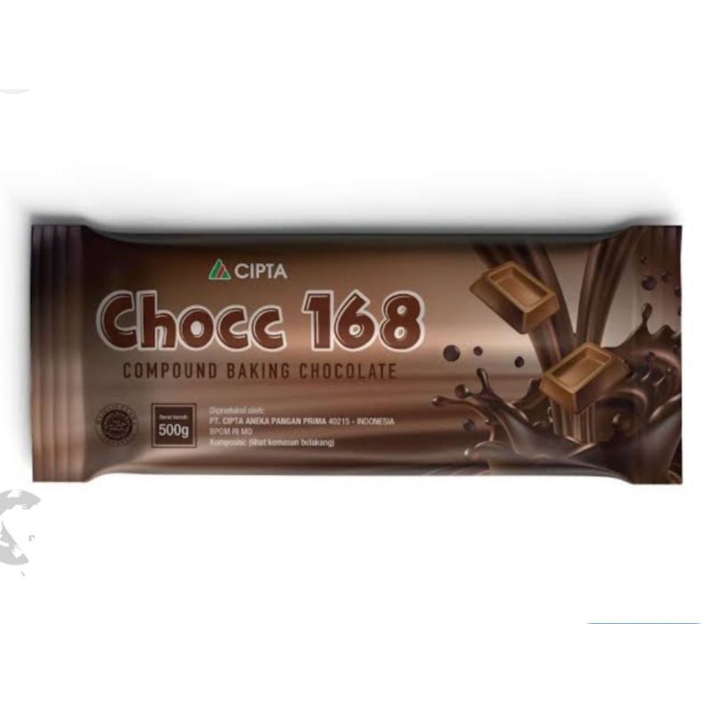 

Chocc 168 Compound Coklat Batang Kemasan 500 gram & 250 gram