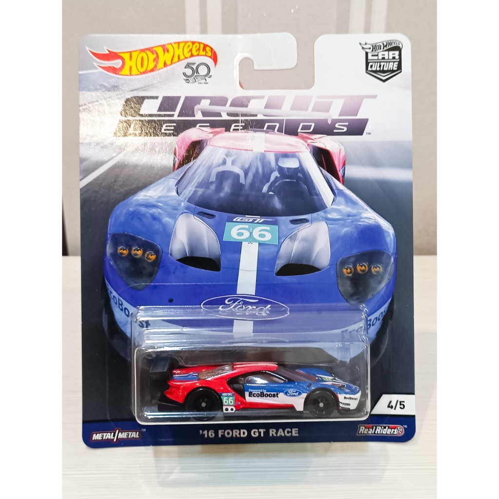 Hot Wheels Premium 16 Ford GT Race