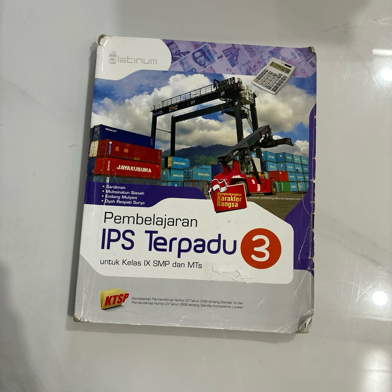 Buku Platinum Pembelajaran IPS Terpadu untuk Kelas IX SMP dan MTs 3