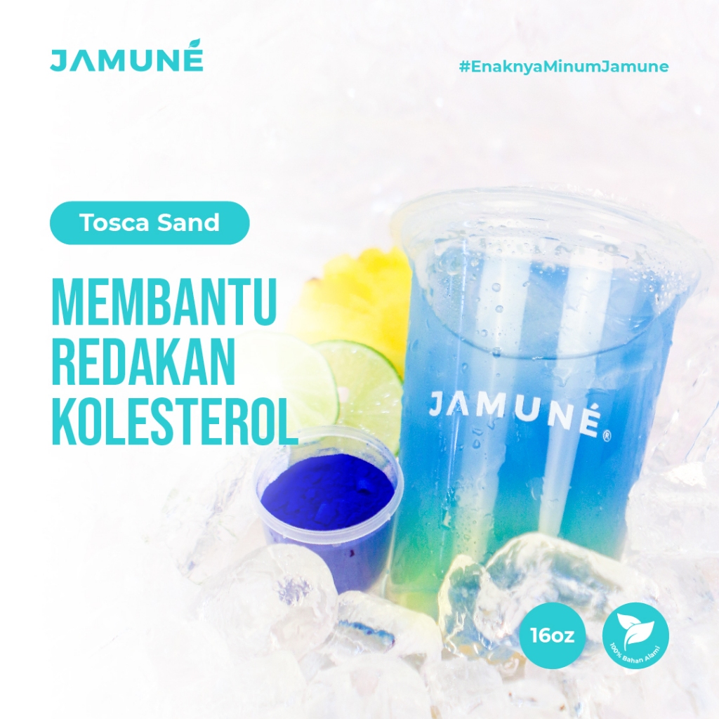 

Jamu Pereda Kolesterol dan Antioksidan Tosca Sand by Jamune