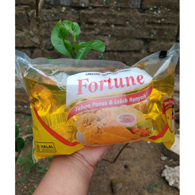 

Minyak Goreng Fortune (1L) Kemasan Bantal/ Pillow