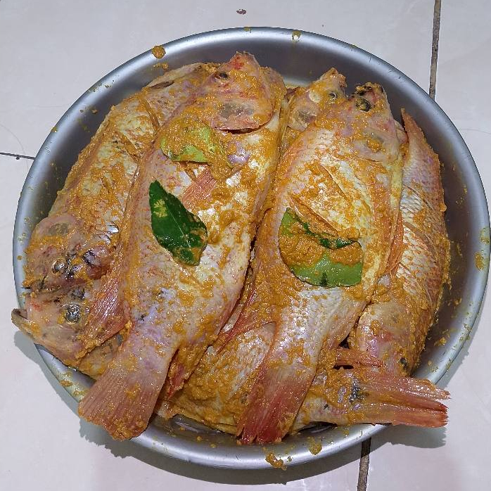 

ikan nila bumbu kuning 500g vacum frozen higienis tanpa pengawet