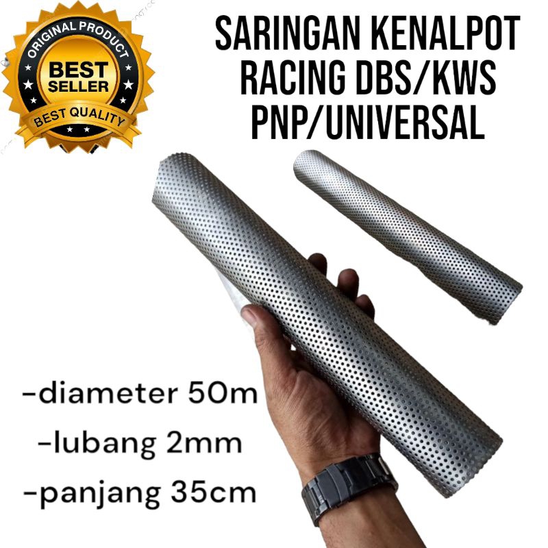 saringan kenalpot racing DBS lubang50M pnp DBS kws