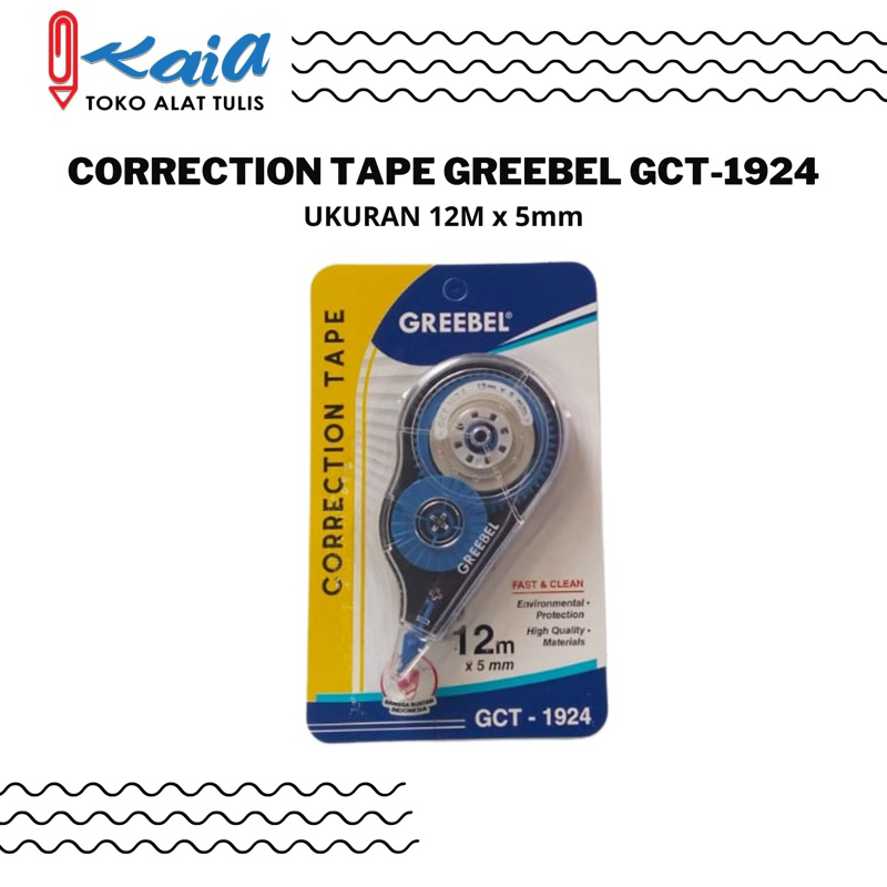 

CORRECTION TAPE GREEBEL GCT-1924