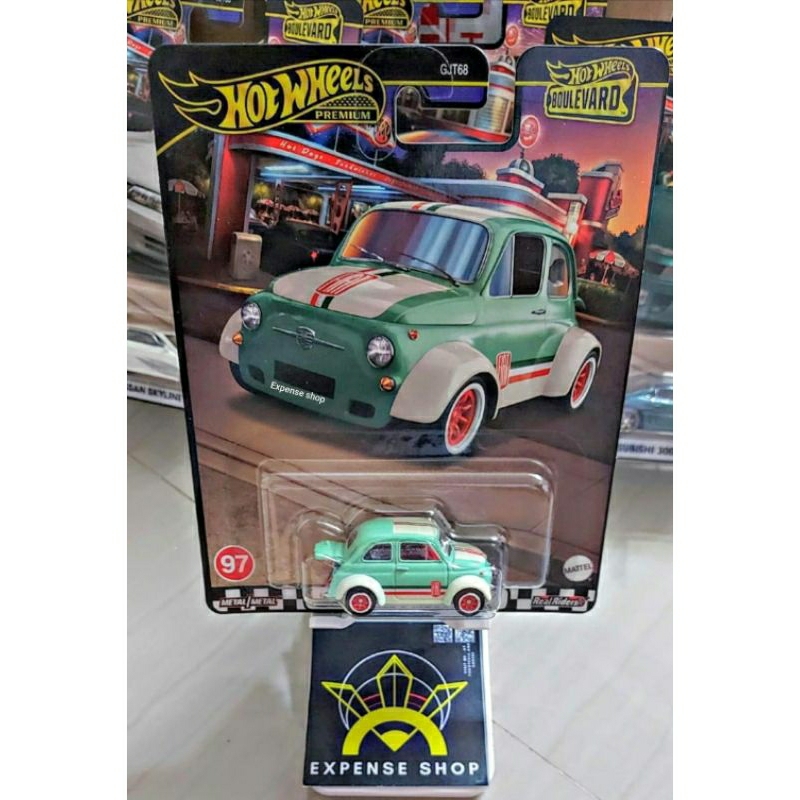 Hot wheels Fiat 500d modificado premium