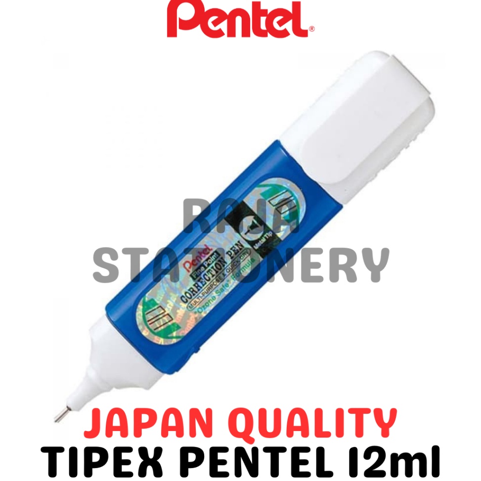Pentel Correction Fluid 12ml  TipEx Cair Pentel Cair Tip Ex ZL31W KODE K3L2