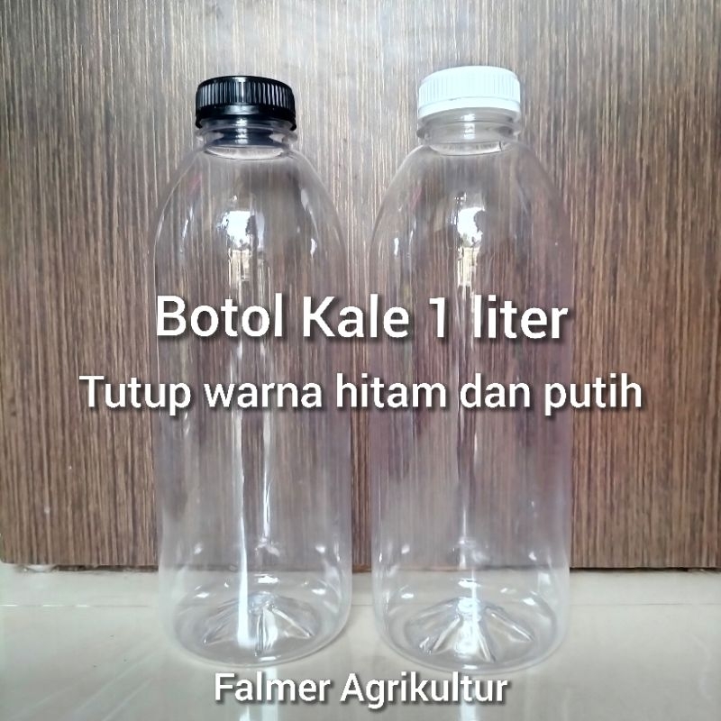 BOTOL KALE 1 LITER botol kopi 1l botol minuman 1 liter 1000ml tebal