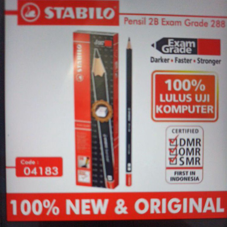 

Pensil 2B Stabililo isi 12 KODE K8B2