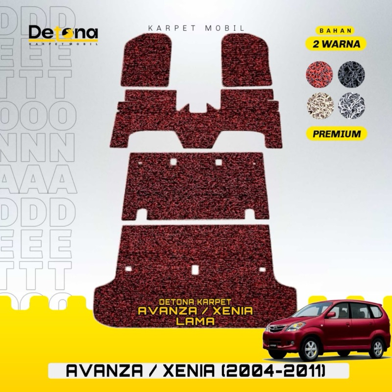Karpet Mobil Mie PREMIUM AVANZA & XENIA LAMA 2004-2011 / Karpet Mie Mobil AVANZA & XENIA 2004-2011